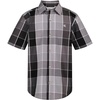 Tonal Plaid Black