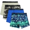 Cool Tiedye/Victoria Blue/Black Tiedye/Heather Grey