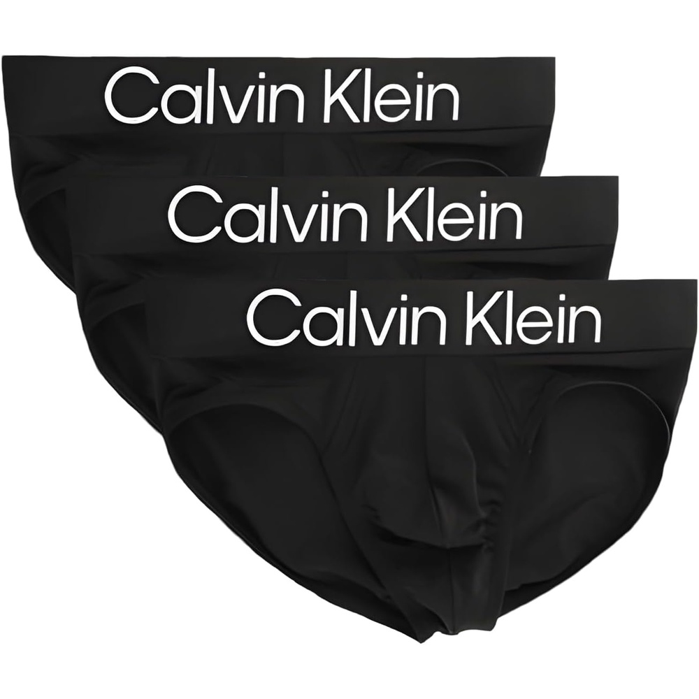 image:imageCalvin Klein 3pack Microfiber Stretch Hip BriefsBlackBlackBlack
