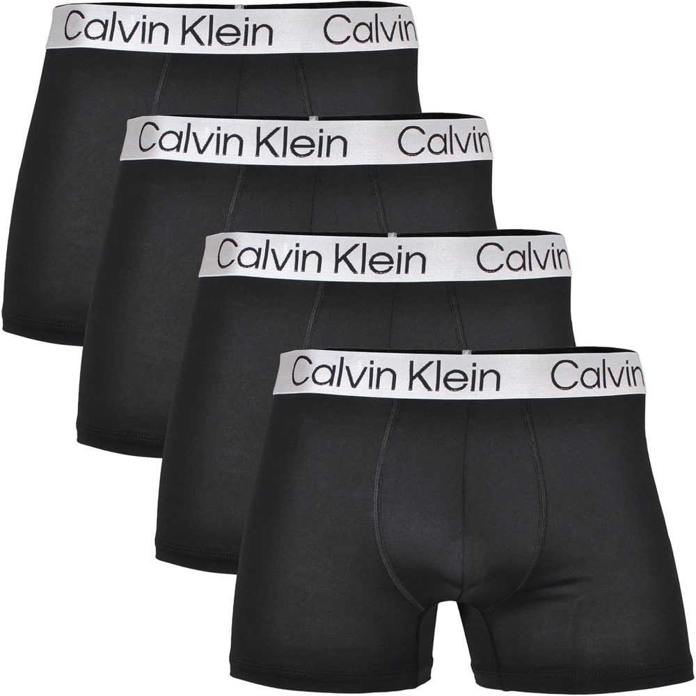 image:imageCalvin Klein Chromatic Microfiber Stretch 4Pack TrunksBlack