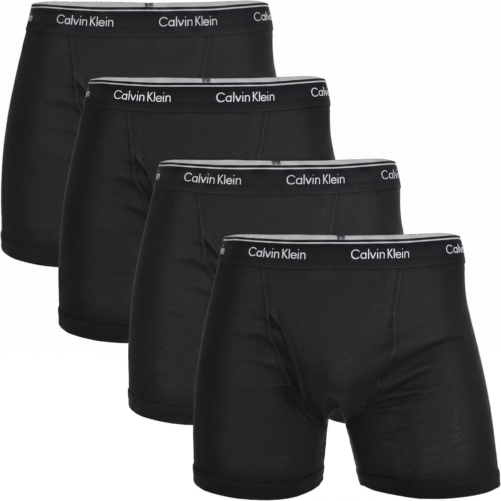 image:imageCalvin Klein Cotton Classic 4pack Boxer BriefsBlack