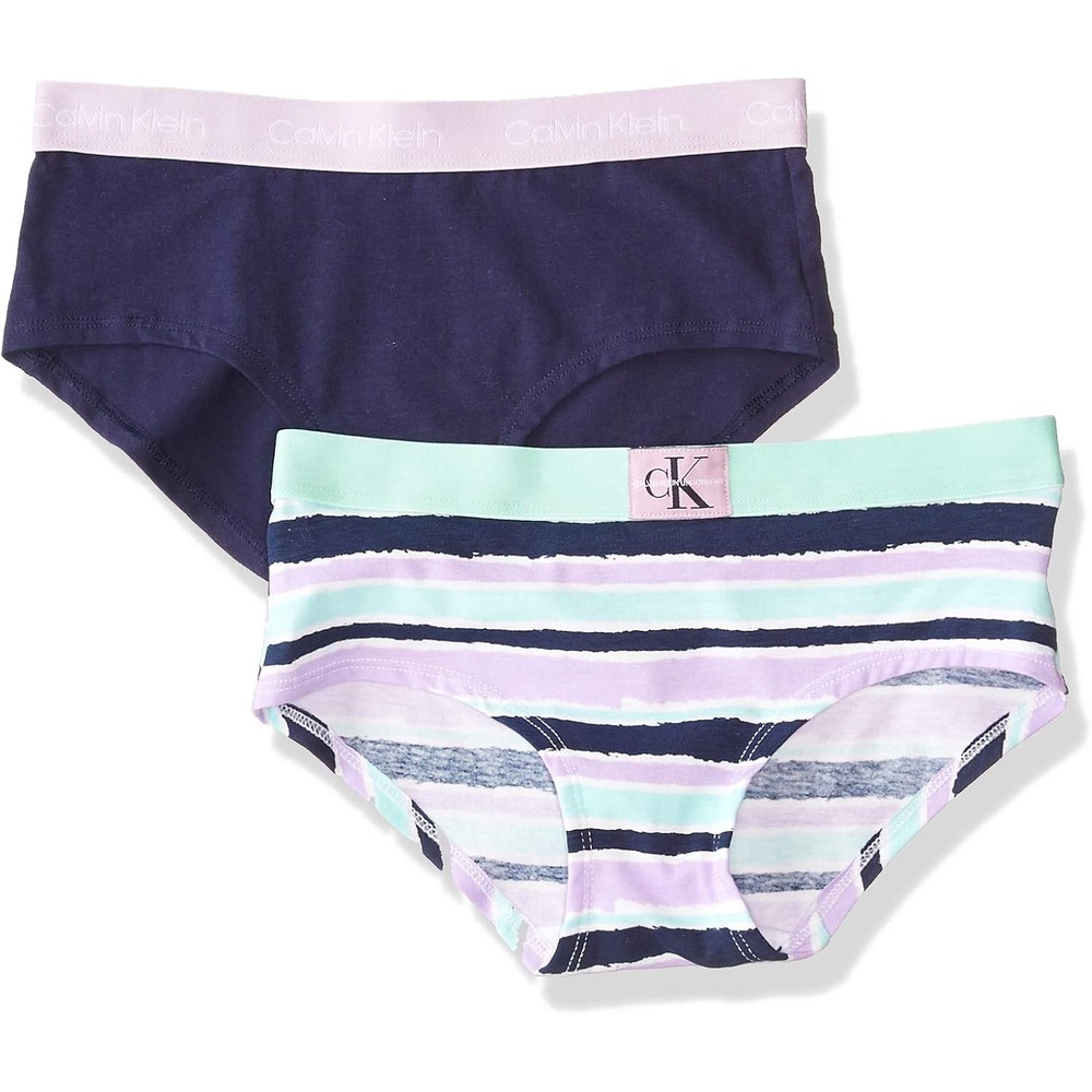 image:imageCalvin Klein Girls 3Pack Hipster Little KidsBig KidsCool Tie DyeSymphony