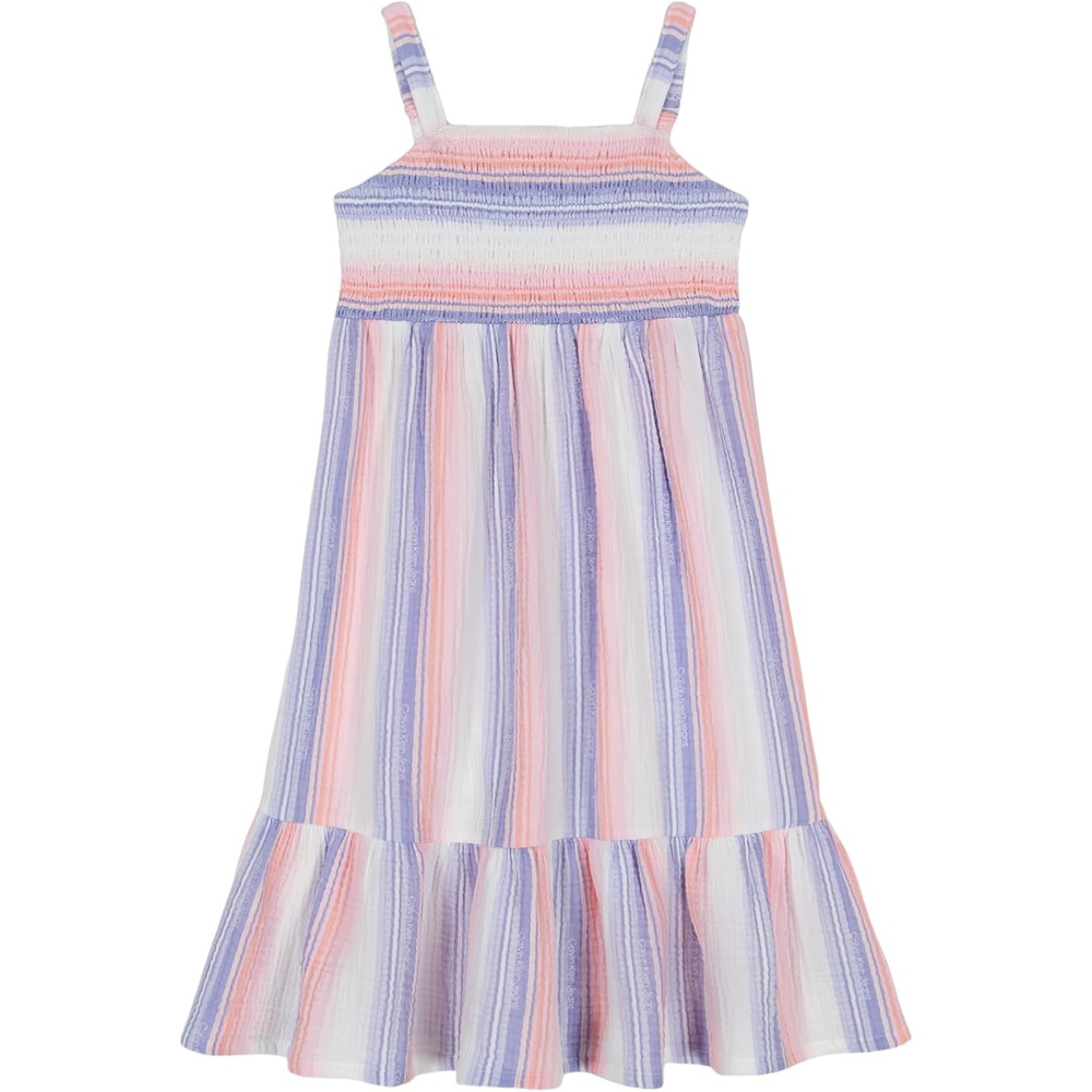 image:imageCalvin Klein Girls DressWhite Stripe