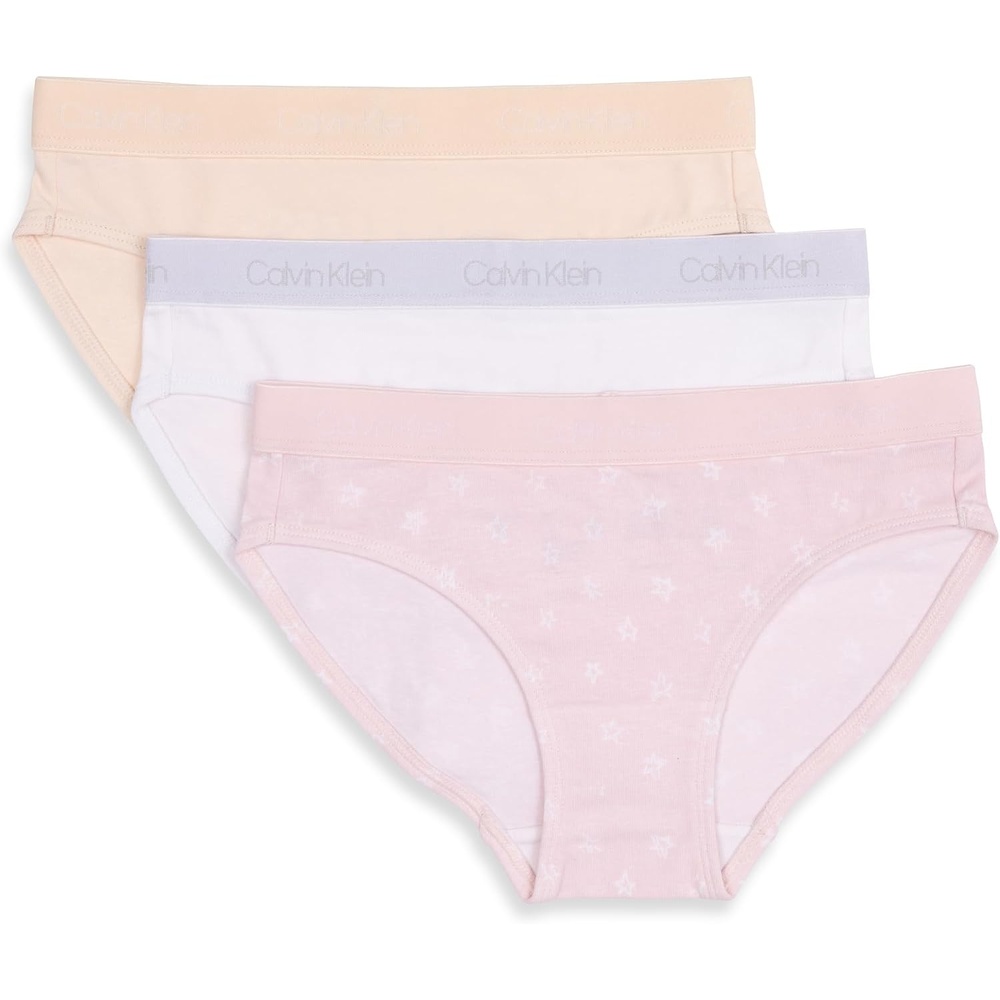 image:imageCalvin Klein Girls Modern Cotton Bikini PantyCrystal Pink Stars