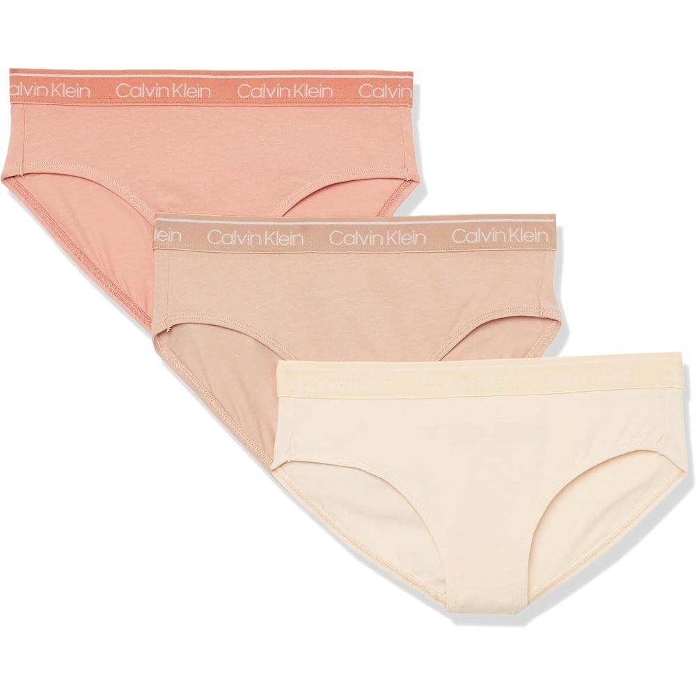 image:imageCalvin Klein Girls Modern Cotton Bikini PantyNudeRose DawnHoney