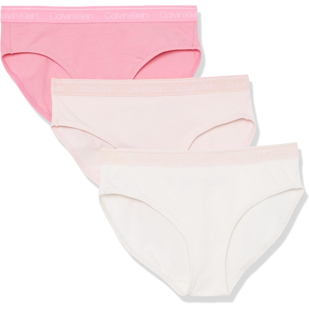 image:imageCalvin Klein Girls Modern Cotton Bikini PantySachet PinkCrystal PinkVanilla