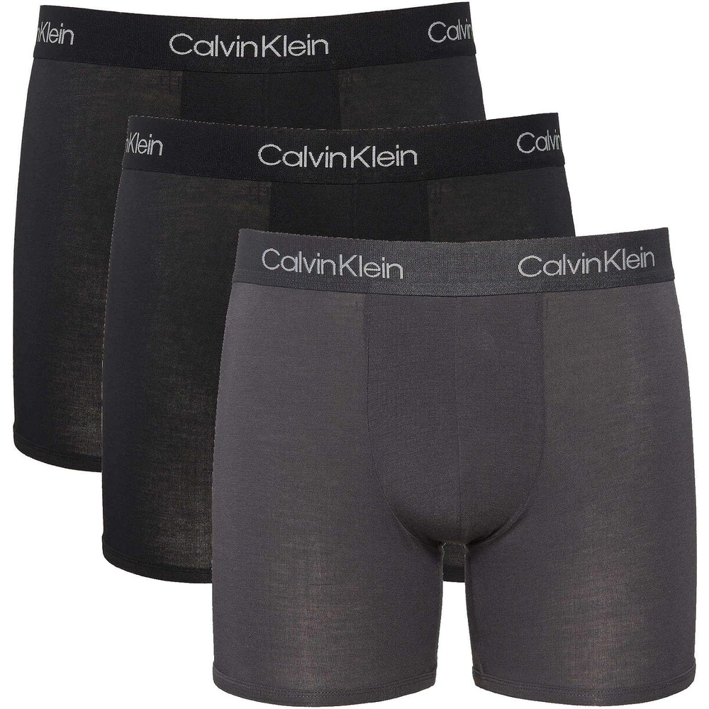 image:imageCalvin Klein Mens Body Modal Boxer Briefs 3PackBlackGreyBlack