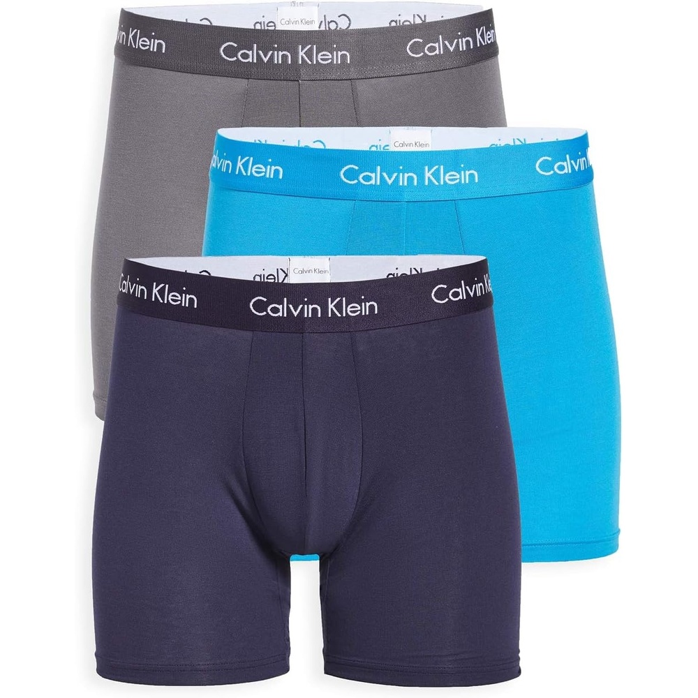 image:imageCalvin Klein Mens Body Modal Boxer Briefs 3PackCementBlue TopazMidnight Dragon