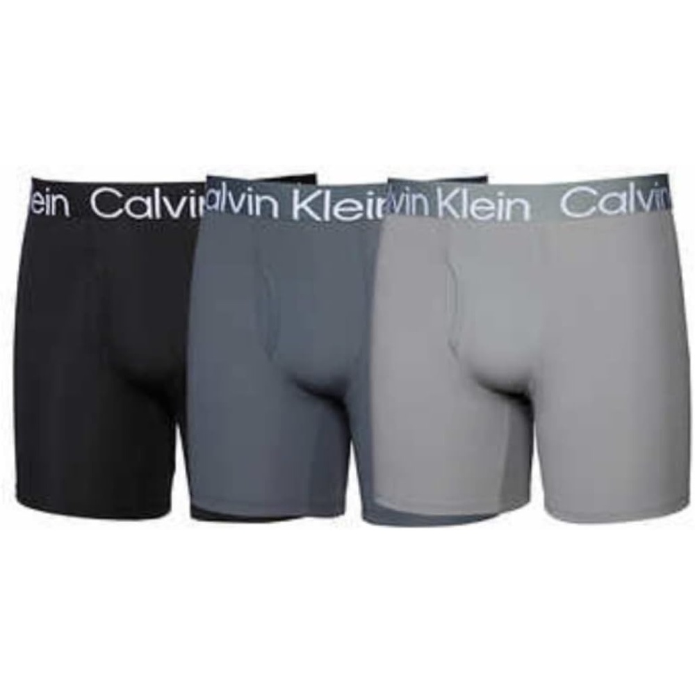 image:imageCalvin Klein Mens Boxer Briefs Pack of 3 XL Grey Multi
