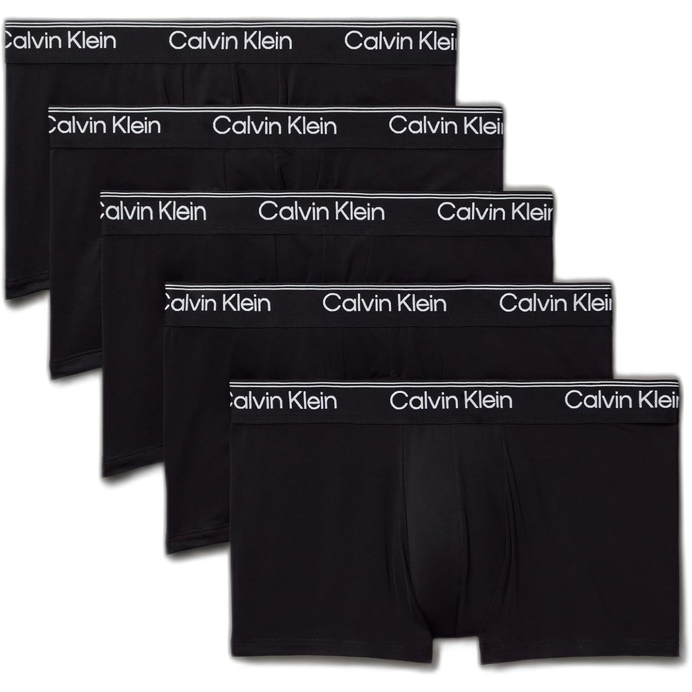 image:imageCalvin Klein Mens Micro Stretch 5pack Low Rise Trunk5 Black