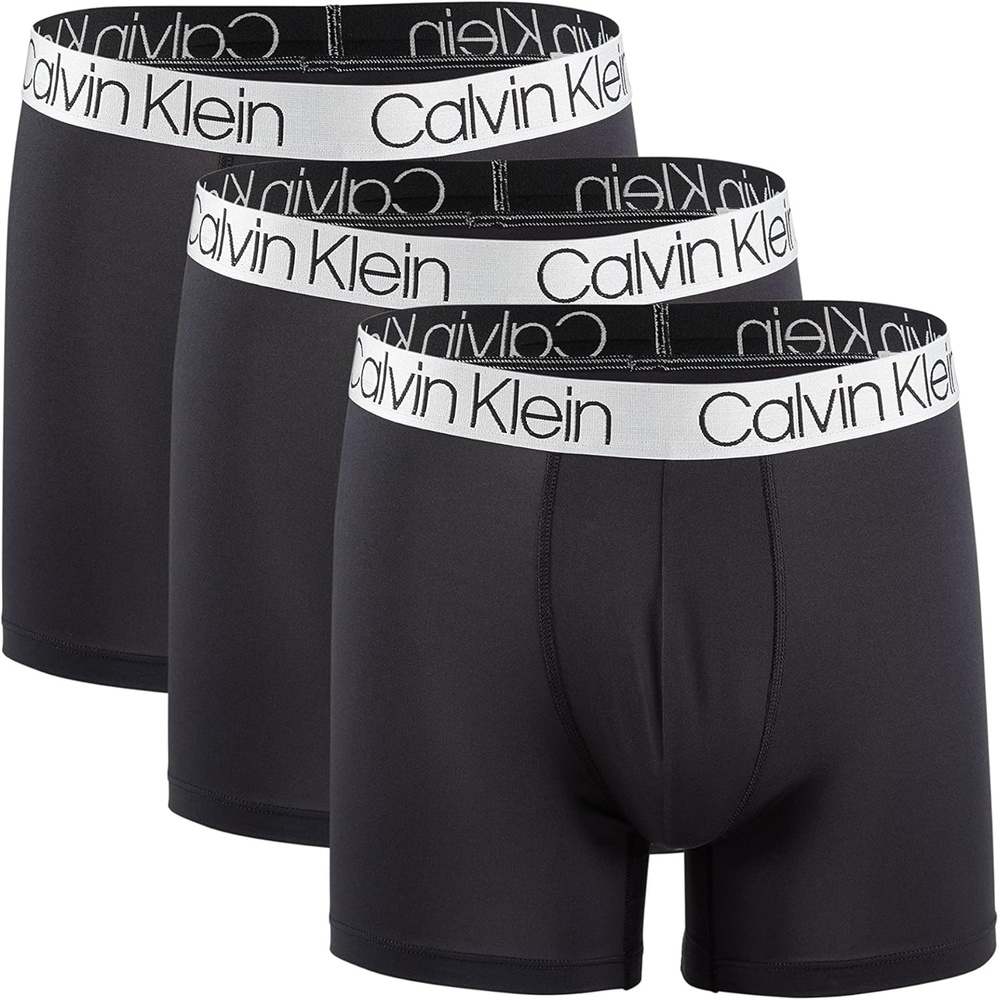 image:imageCalvin Klein Mens Microfiber Boxer Briefs 3 Pack BNP2739001B Medium