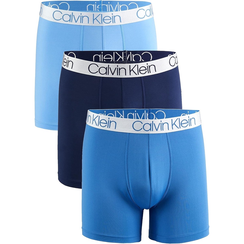 image:imageCalvin Klein Mens Microfiber Boxer Briefs Pack of 3 BlueNP2214993Obsidian Medium