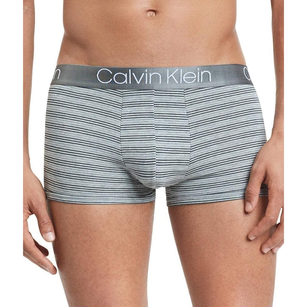image:imageCalvin Klein Mens UltraSoft Modal TrunksGray Stripe