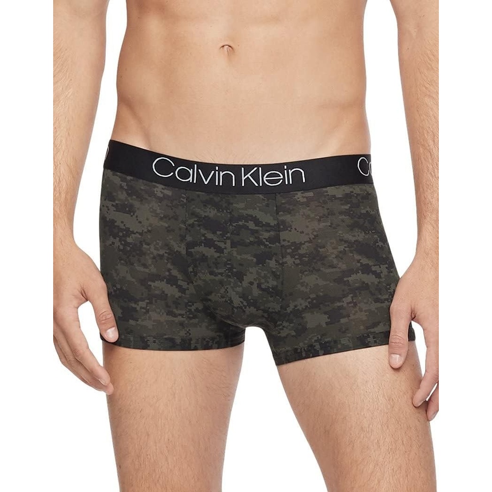 image:imageCalvin Klein Mens UltraSoft Modal TrunksGreen Camo