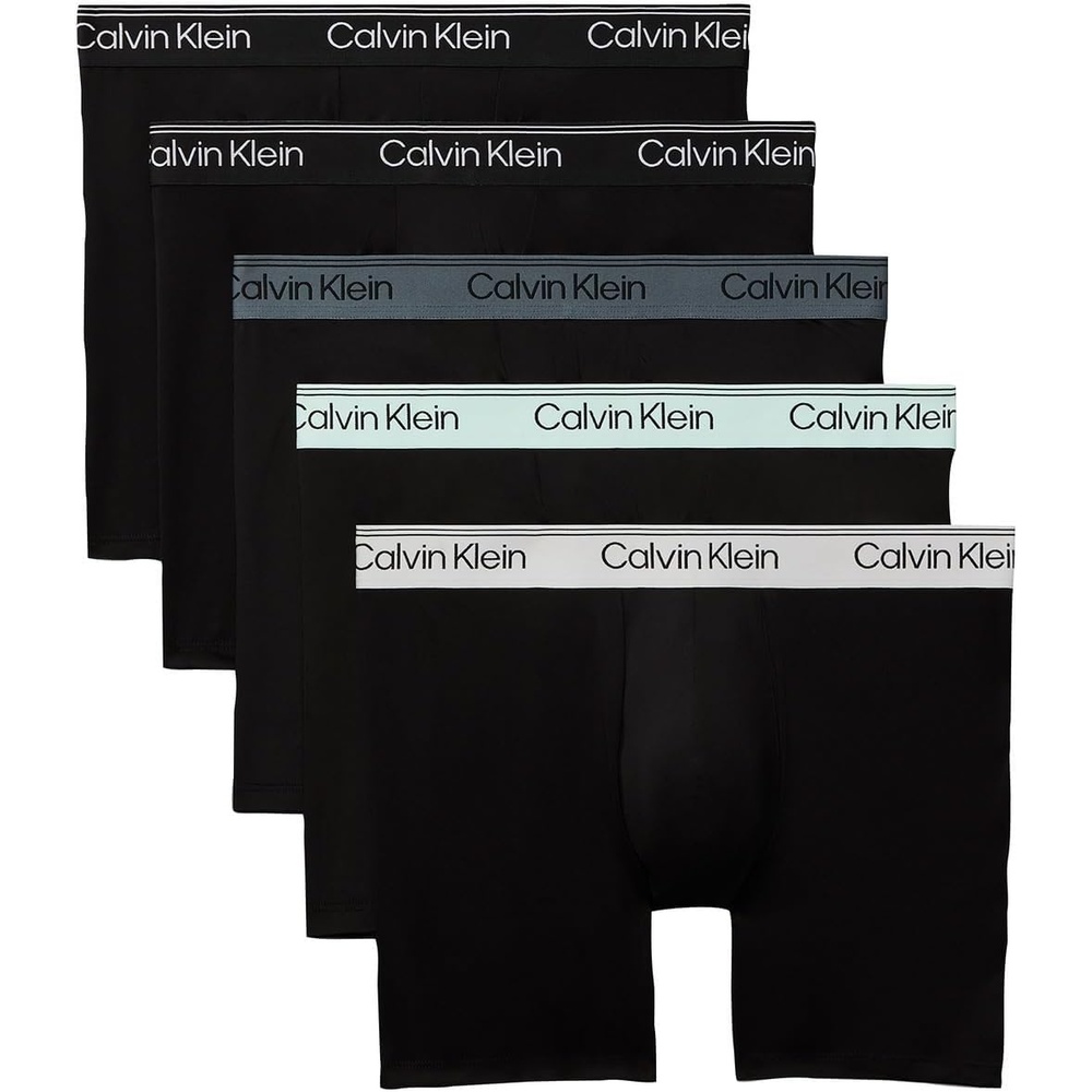 image:imageCalvin Klein Micro Stretch Boxer Brief 5Pack2 Black Bodies W Black  1 Black Bodies W Light Cast  1 Black Bodies W Feel the Mint  1 Black Bodies W Turbulence
