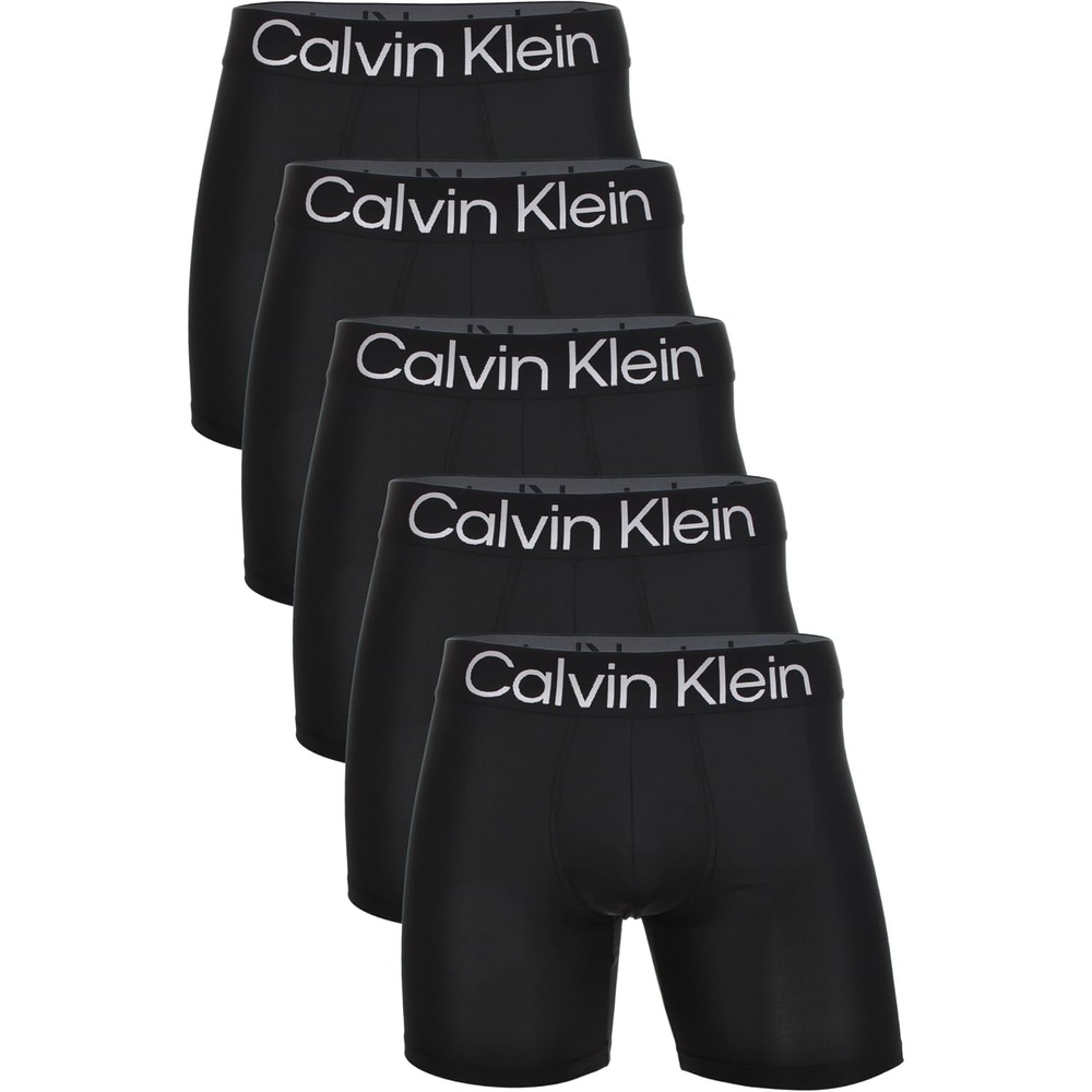 image:imageCalvin Klein Microfiber 5Pack Boxer BriefsBlack