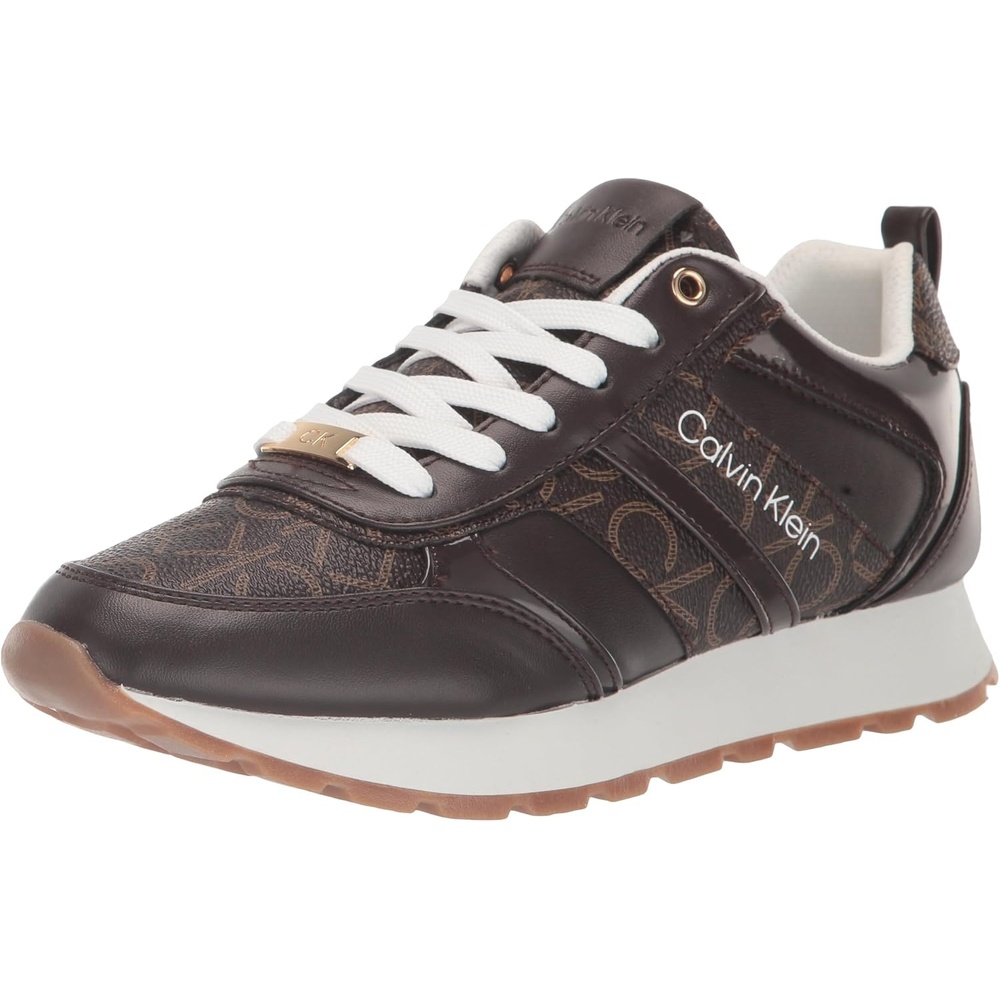 image:imageCalvin Klein Womens Carlla SneakerBrown Multi 211
