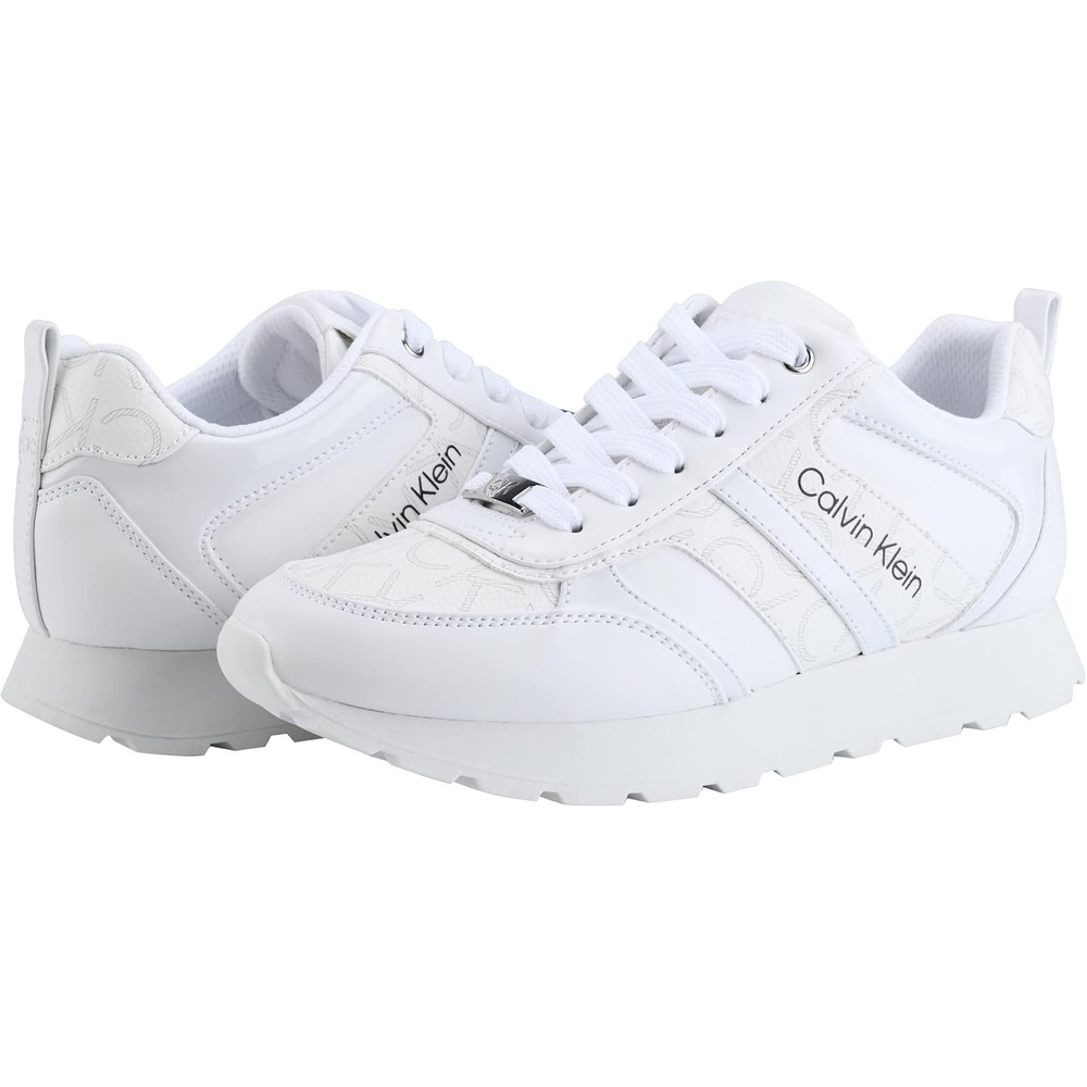 image:imageCalvin Klein Womens Carlla SneakerWhite Logo