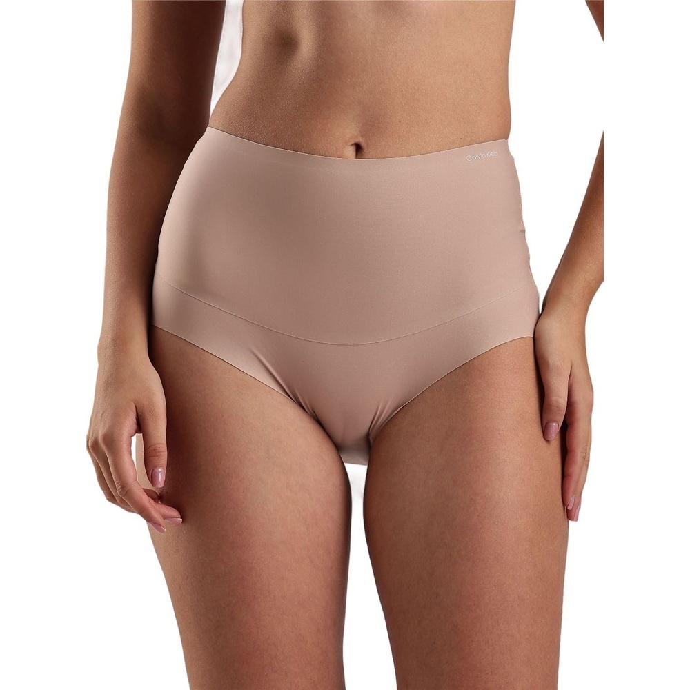 image:imageCalvin Klein Womens Shapewear Second Skin Smoothing Highwaist Brief PantyCedar