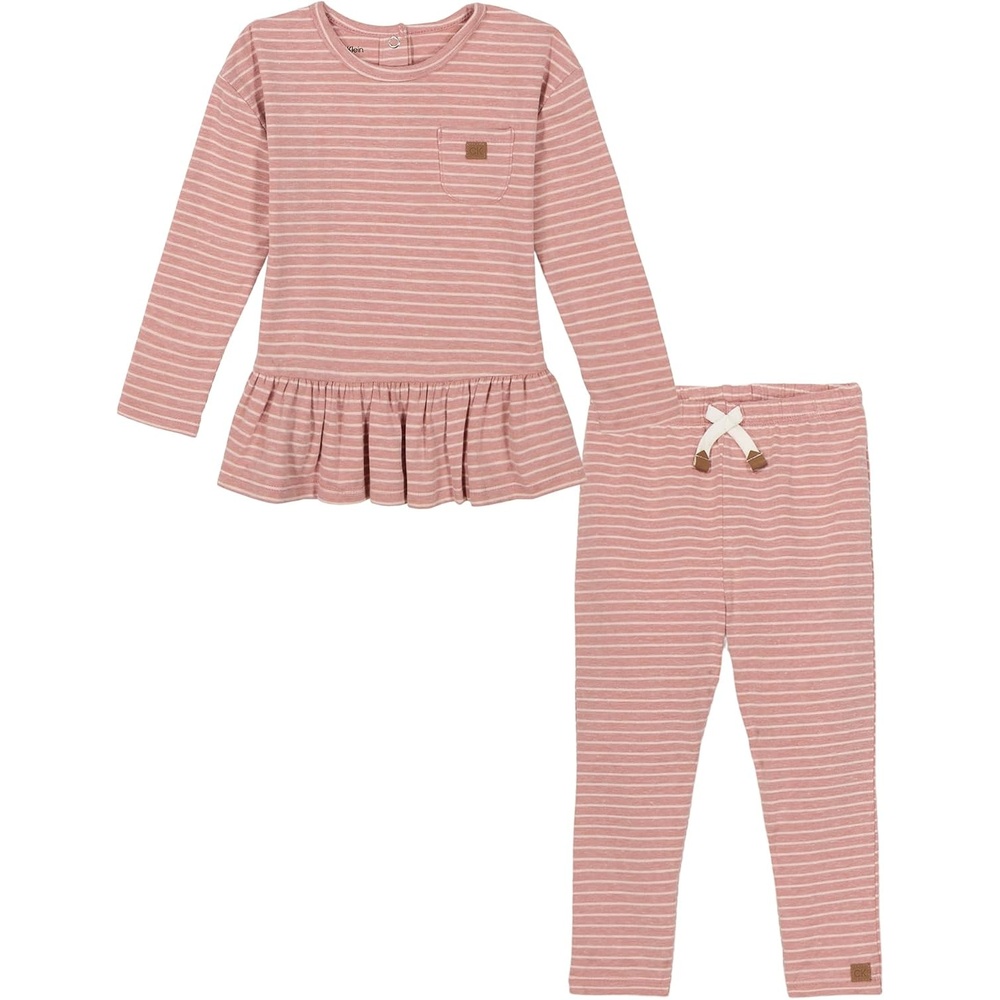image:imageCalvin Klein girls 2pc Fashion Legging SetAsh Rose