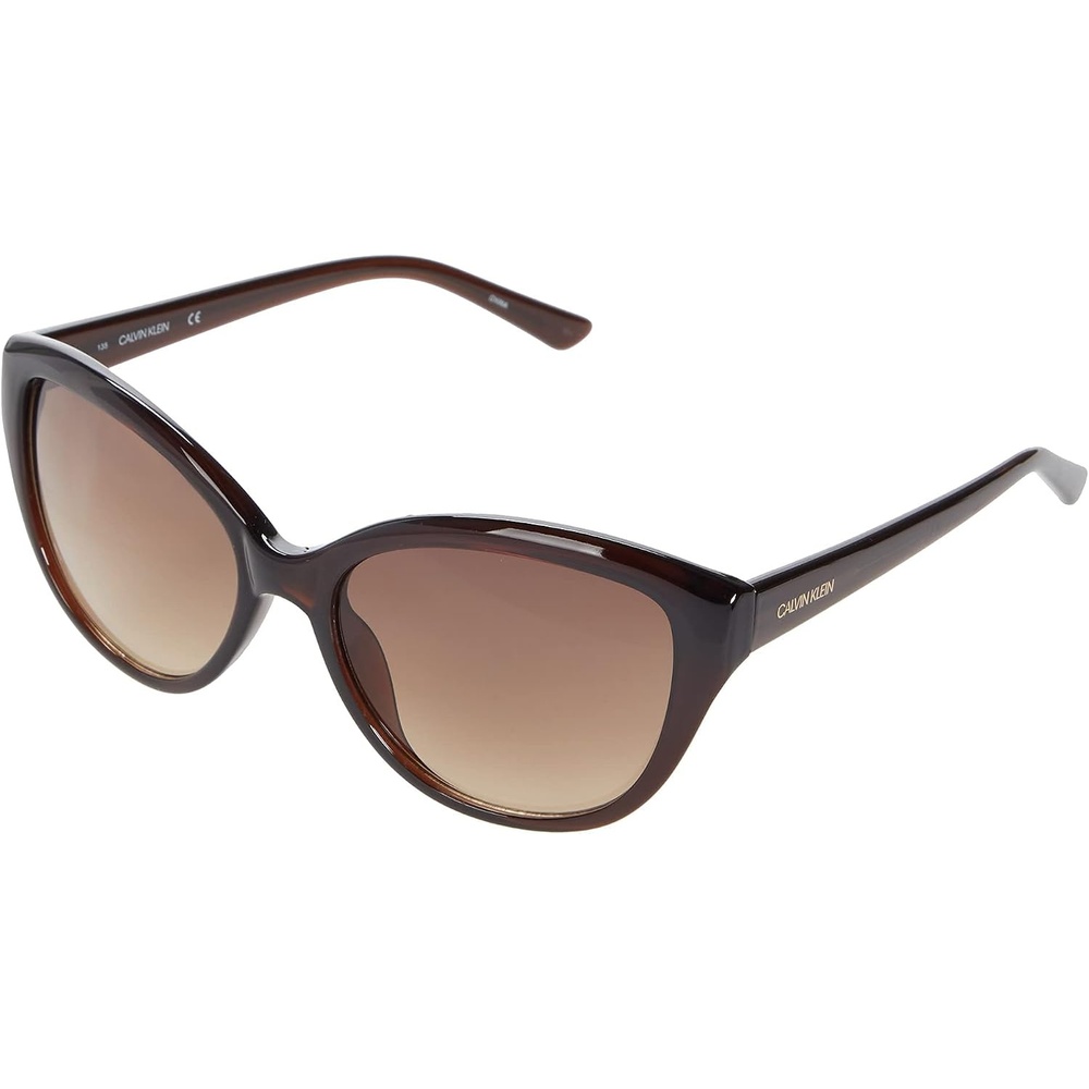 image:imageCalvin Klein womens Ck19536s Cat Eye SunglassesCrystal BrownBrown