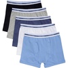 Heather Gray/Black/White/Blue Descent/Blue Indigo