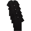 5 Black Vneck
