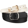 Black/Brown + Bone