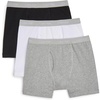Black/White/Heather Grey
